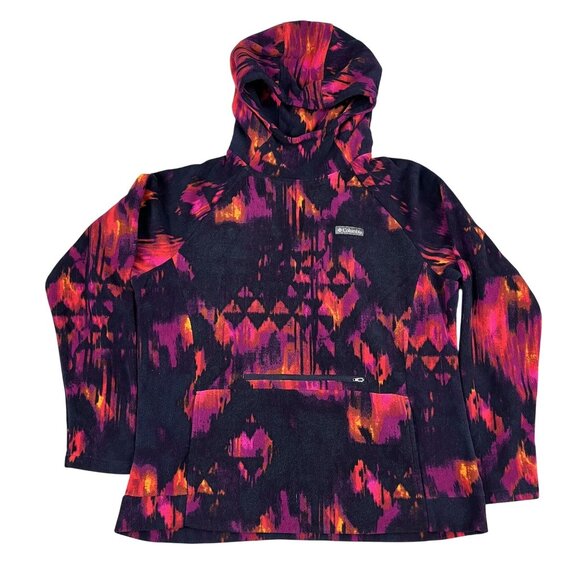 Columbia Womens Ali Peak Hooded Colorful Fleece Sz XXL - Picture 1 of 6
